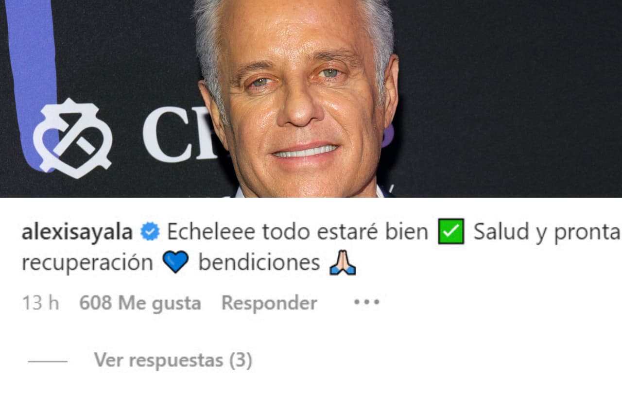 <b>"Todo estará bien",</b> le deseó Alexis Ayala.