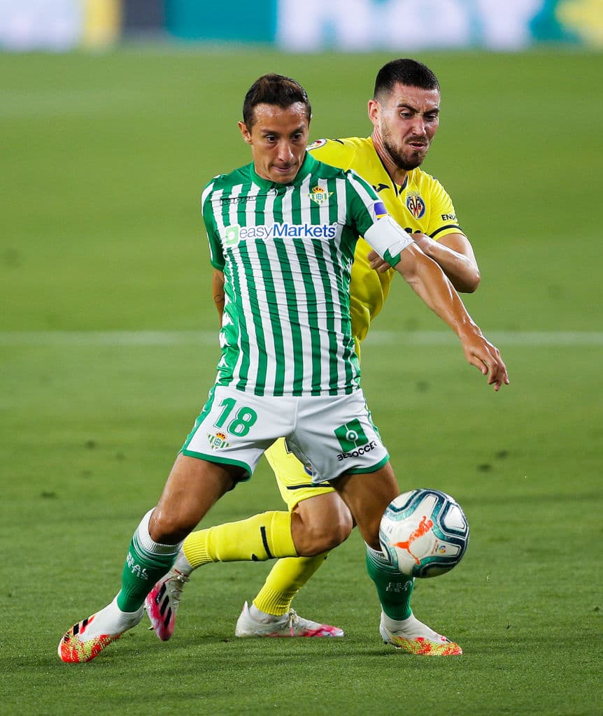 Real betis continúa sin demostrar su buen futbol, y esta vez caen 0-2 en el Benito Villamarin frente al Villarreal.