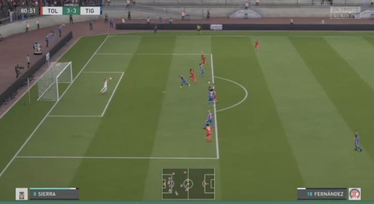 En un partido de ida y vuelta con muchas llegadas, el Toluca de Diego Rosales y los Tigres de Nahuel Guzmán se tienen que conformar con el empate a tres.