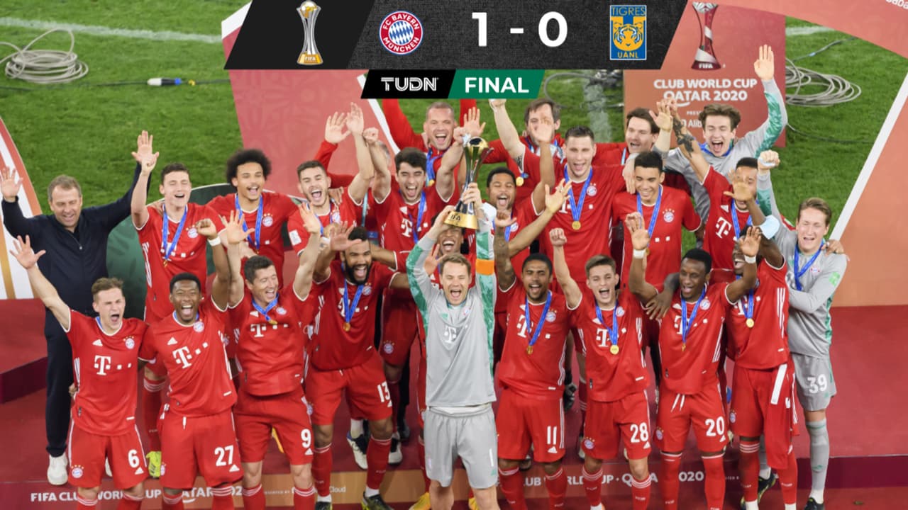 ¡Bayern campeón! Tigres cayó y es subcampeón del Mundial de Clubes