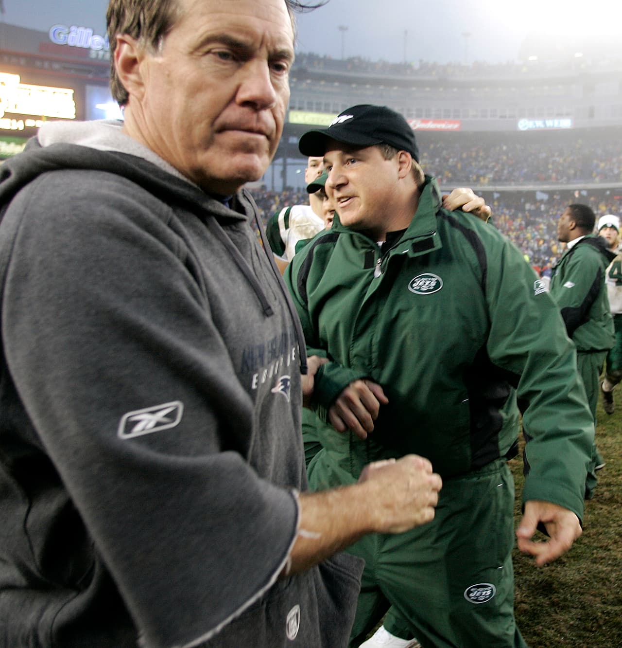 La rivalidad Jets-Patriots y los agrios momentos Bill Belichick - Eric Mangini