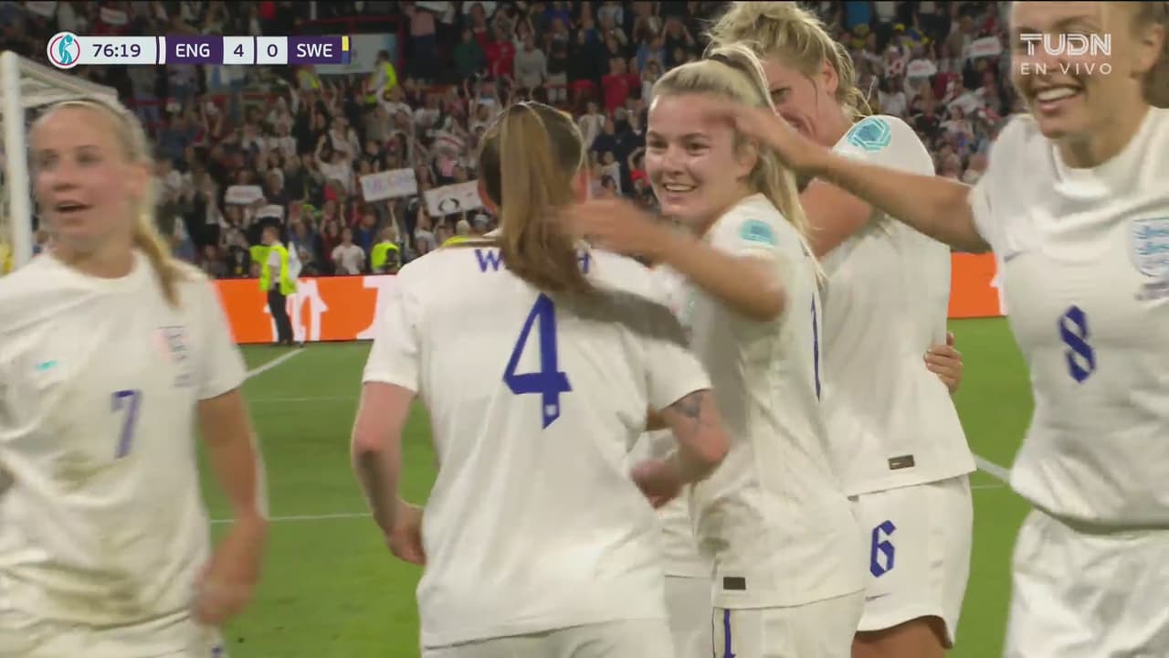 ¡Goleada y a la Final! Inglaterra marca el 4-0 con gol de Kirby