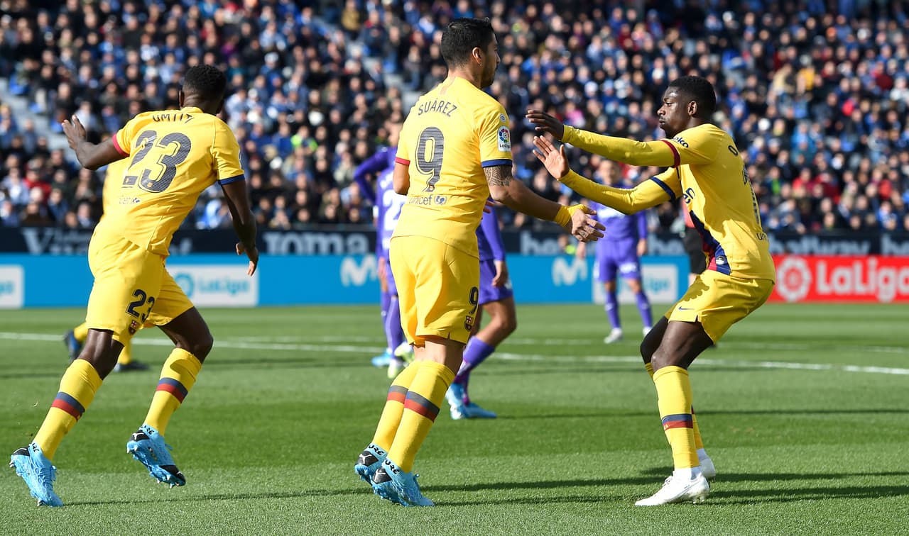 Youssef (12’) marcó para los locales. Suárez (53’) y Vidal (79’) hicieron los goles del equipo catalán.