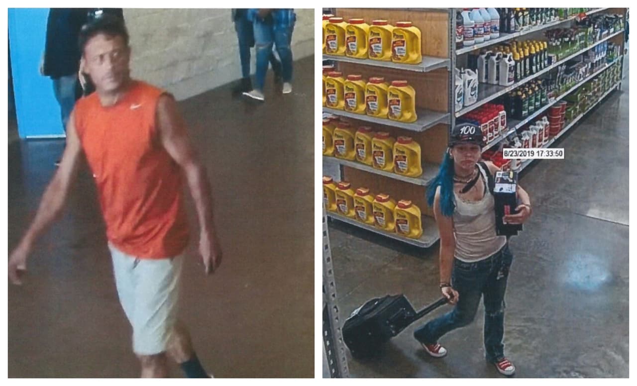 Autoridades buscan a dos sospechosos de prender en fuego un baño para luego robar una tienda en Austin