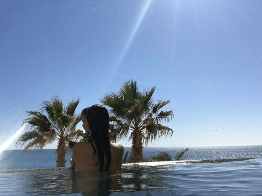 Ana Patricia y Giulietta disfrutando de un viaje lleno de amor.