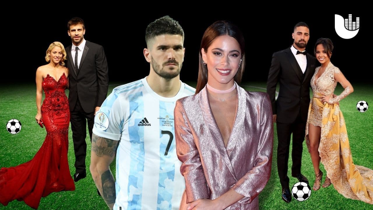 Tini, Shakira, Belinda y otras famosas con parejas futbolistas