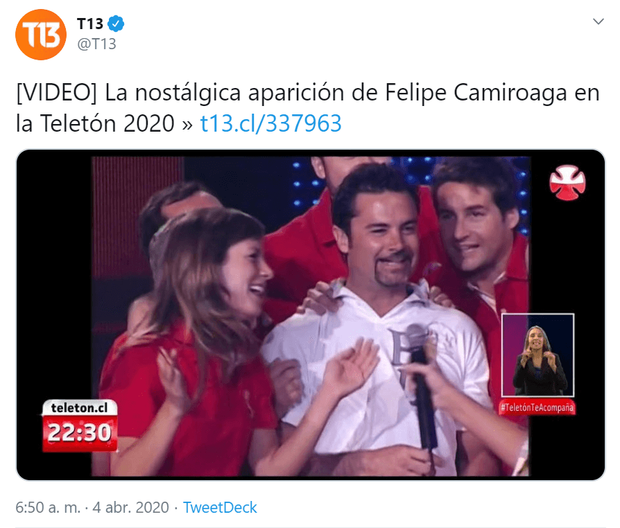 Felipe Camiroaga murió en 2011 cuando el avión en el que viajaba cayó en mar abierto.