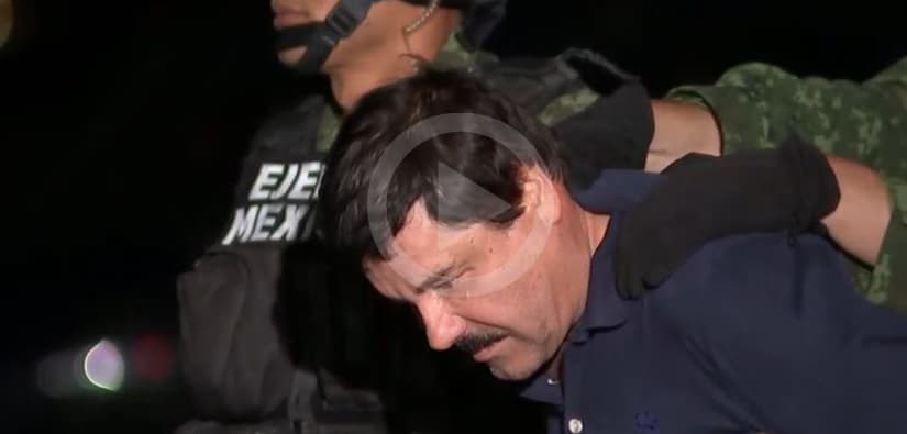 Presentan a "El Chapo" Guzmán