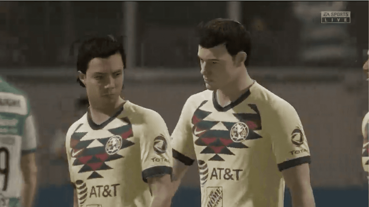 Divertido partido entre Santos y América finaliza en goleada 2-4 a favor de las Águilas.