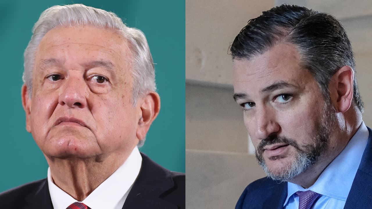 Ted Cruz aboga por periodistas de México y AMLO se enorgullece de que el republicano lo critique