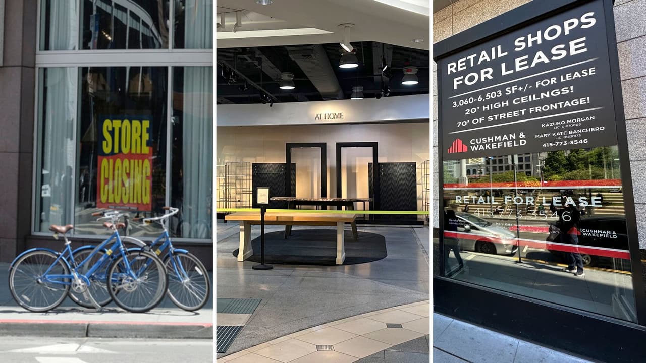 La desolación se apodera del centro de San Francisco tras cierre de comercios