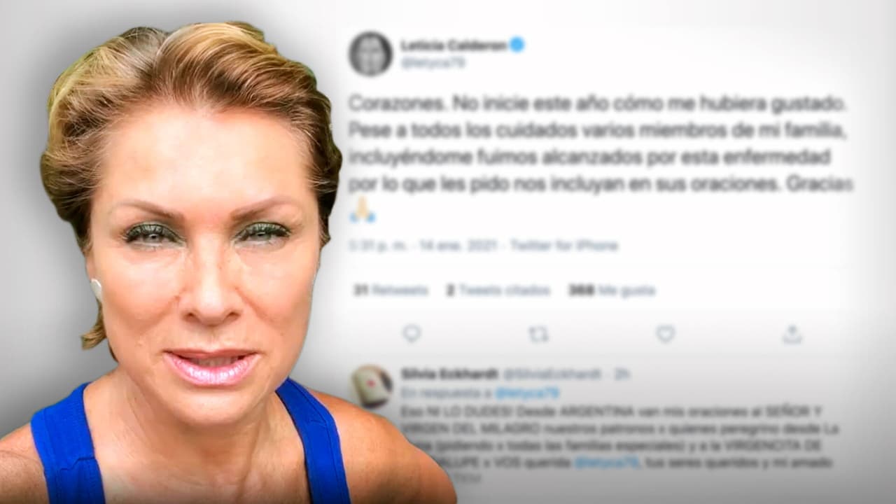 "No inicié este año cómo me hubiera gustado": Lety Calderón da positivo a coronavirus