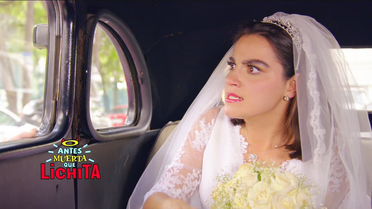 En Antes Muerta Que Lichita, Alicia llegó al altar para casarse con Alex, pero una llegada inesperada lo cambió todo.