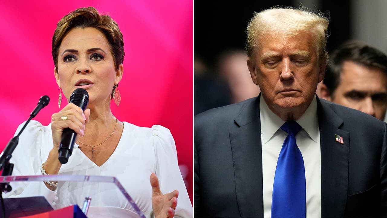 Kari Lake califica como “una burla” el veredicto de culpabilidad en contra de Donald Trump