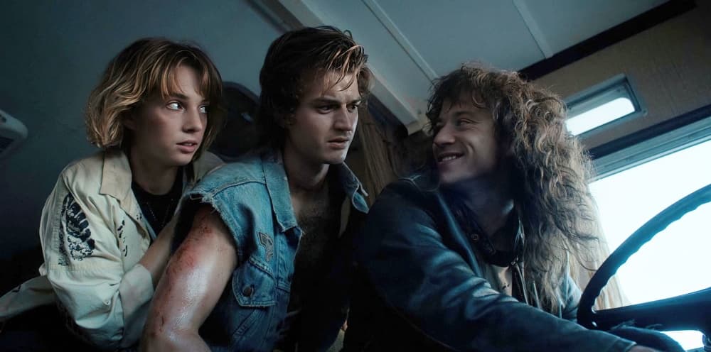 Robin, Steve y Eddie de 'Stranger Things'