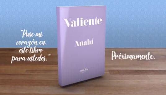 En diciembre de 2018 sacó a la venta 
<b>su libro 'Valiente'</b>, donde cuenta su experiencia como madre primeriza.
<br>