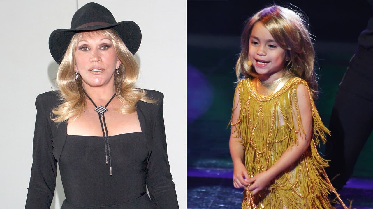 Anahí, capitana de Los Adorables, imitó a Laura León.