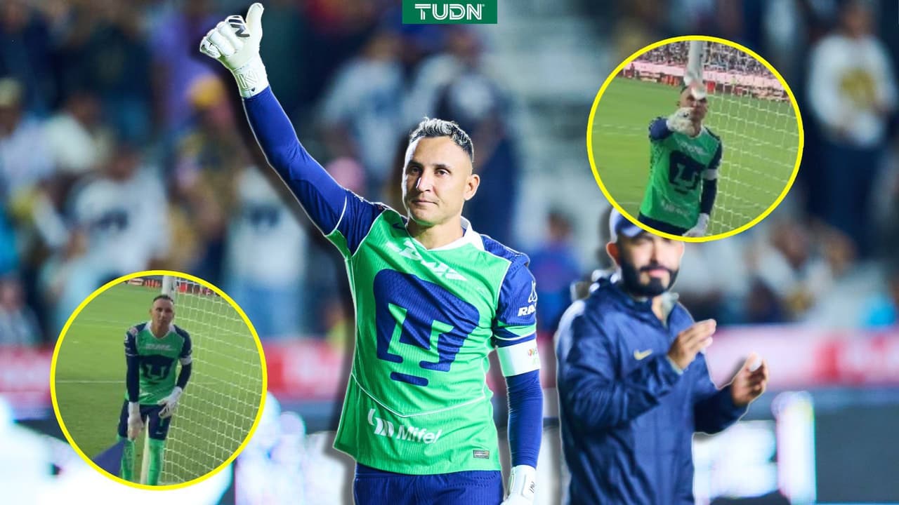 Keylor Navas muestra empatía con un aficionado de Pachuca en el Hidalgo 