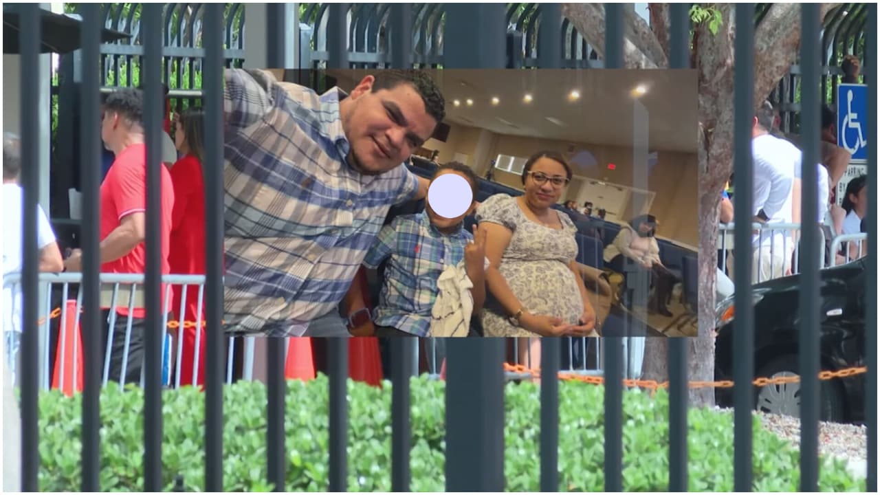 Hispana dice que ICE detuvo en Miami a su esposo con asilo pendiente y permiso de trabajo