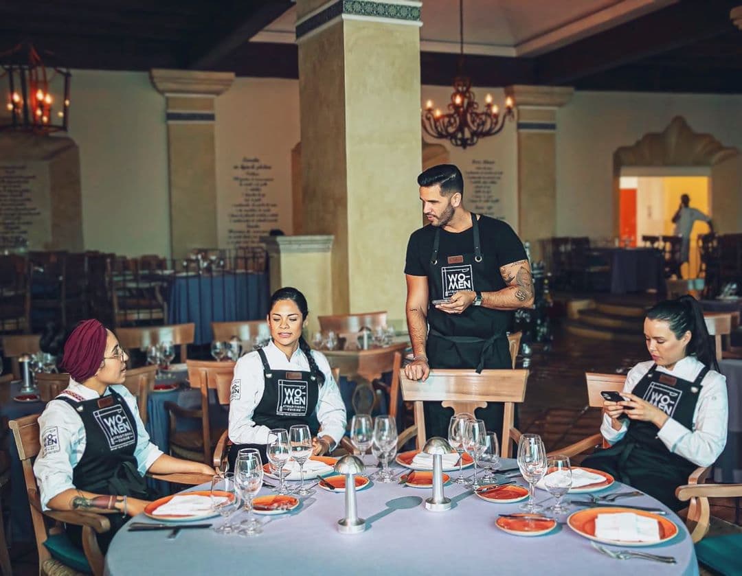 El chef Yisus nos mostró que en su viaje a la 
<a href="https://www.univision.com/shows/despierta-america/el-chef-yisus-probo-el-sazon-de-cuatro-chefs-mexicanas-que-estan-revolucionando-la-gastronomia-de-su-pais-video">Riviera Nayarita en México</a> probó el sazón de cuatro prodigiosas chefs del país.