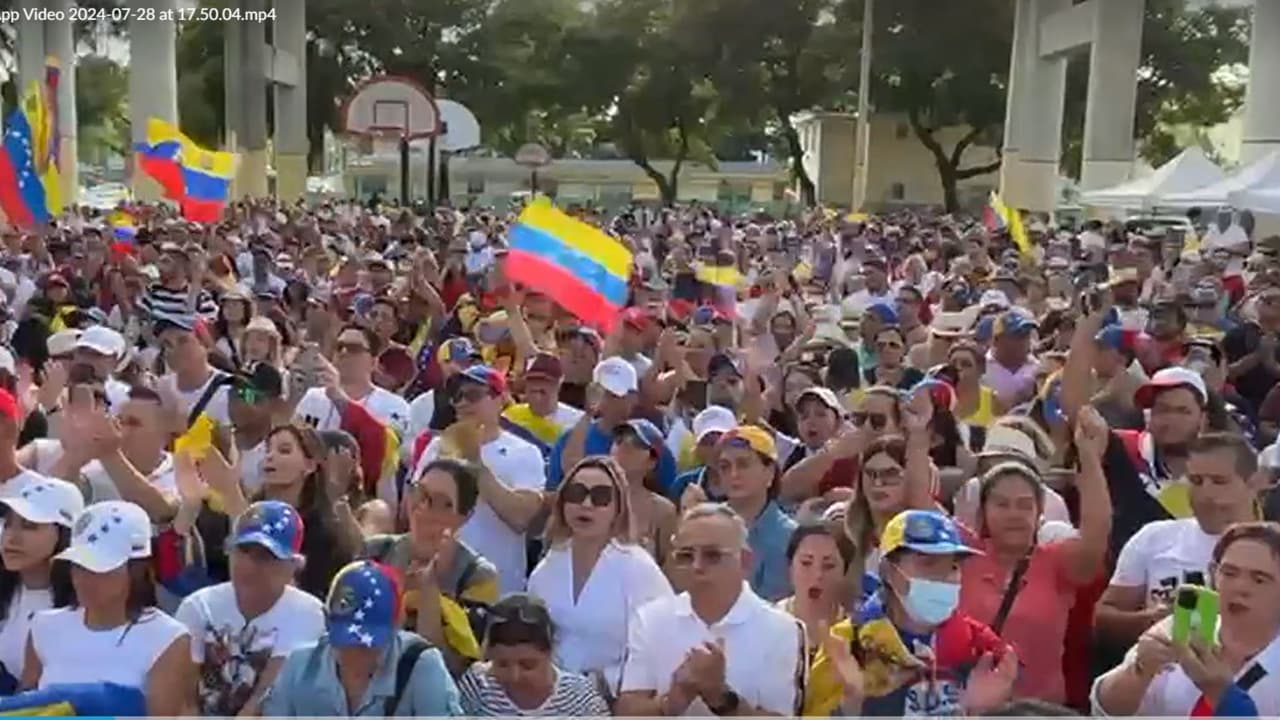 Los venezolanos en Estados Unidos no pudieron votar en las elecciones presidenciales, ya que el gobierno de Nicolás Maduro retiró sus representaciones diplomáticas en Estados Unidos