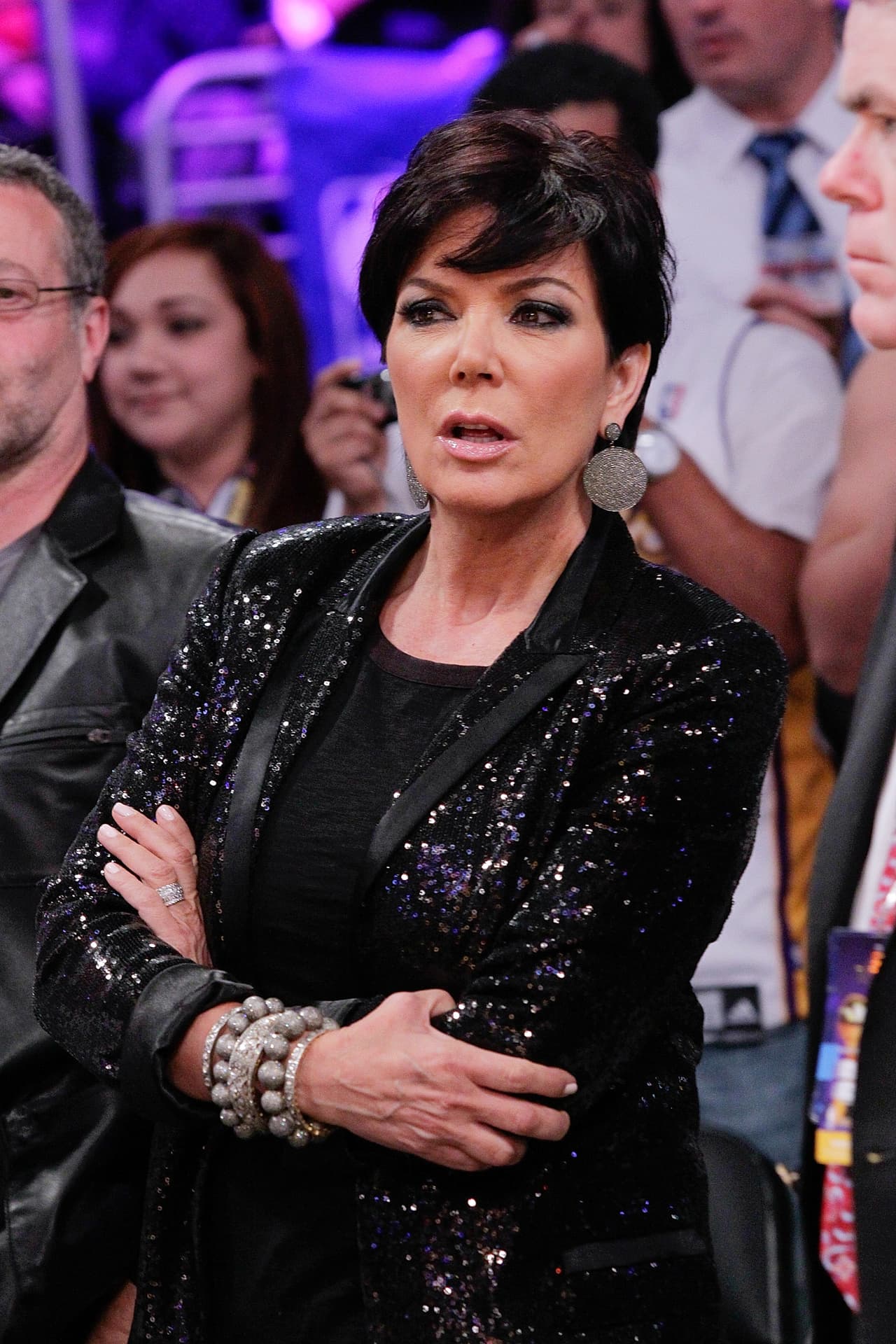 Abuchean a Kris Jenner en concierto