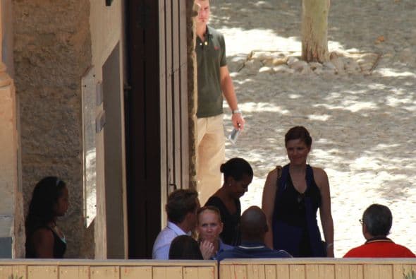 La Fuerza Aérea de Estados Unidos no relevó el número de pasajeros que acompañaba a la primera dama en su viaje.