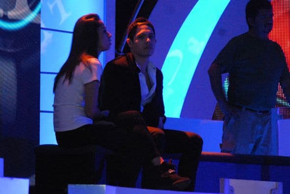 Como siempre, todos esperaban muy pacientes que llegara su turno de ensayar sus números.