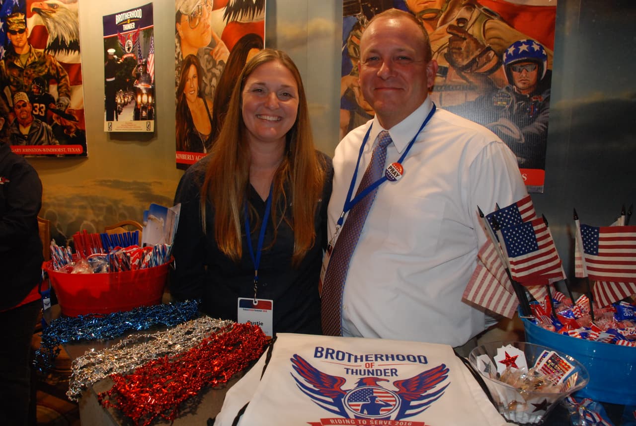 Fe, familia, libertad y libre comercio es el lema de este grupo presente en la cumbre de organizaciones conservadoras en Washington.