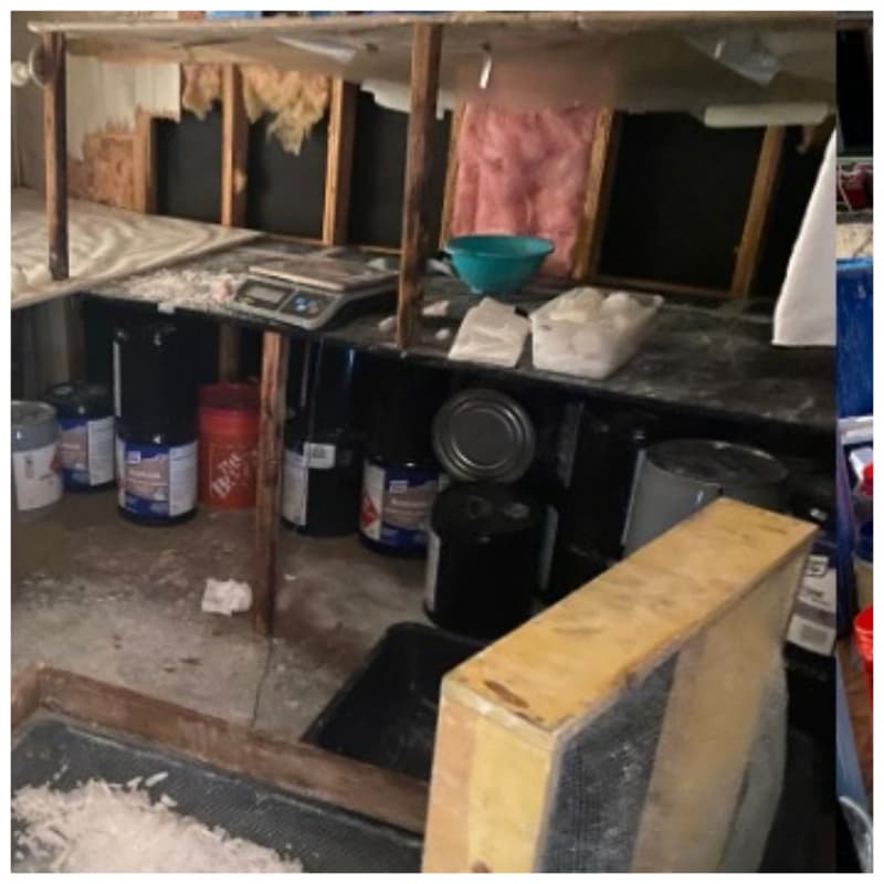 Más tarde en una parada de tránsito fue detenido Marcos Sandoval, de 39 años, quien traía en su vehículo 758 libras de metanfetamina empaquetada que estaban oculta en el compartimento de pasajeros.