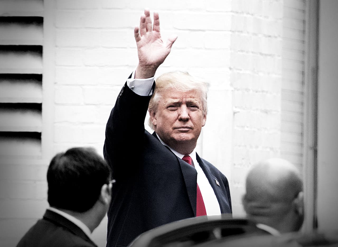 Con su peregrinaje a Washington, Trump ablanda a sus detractores