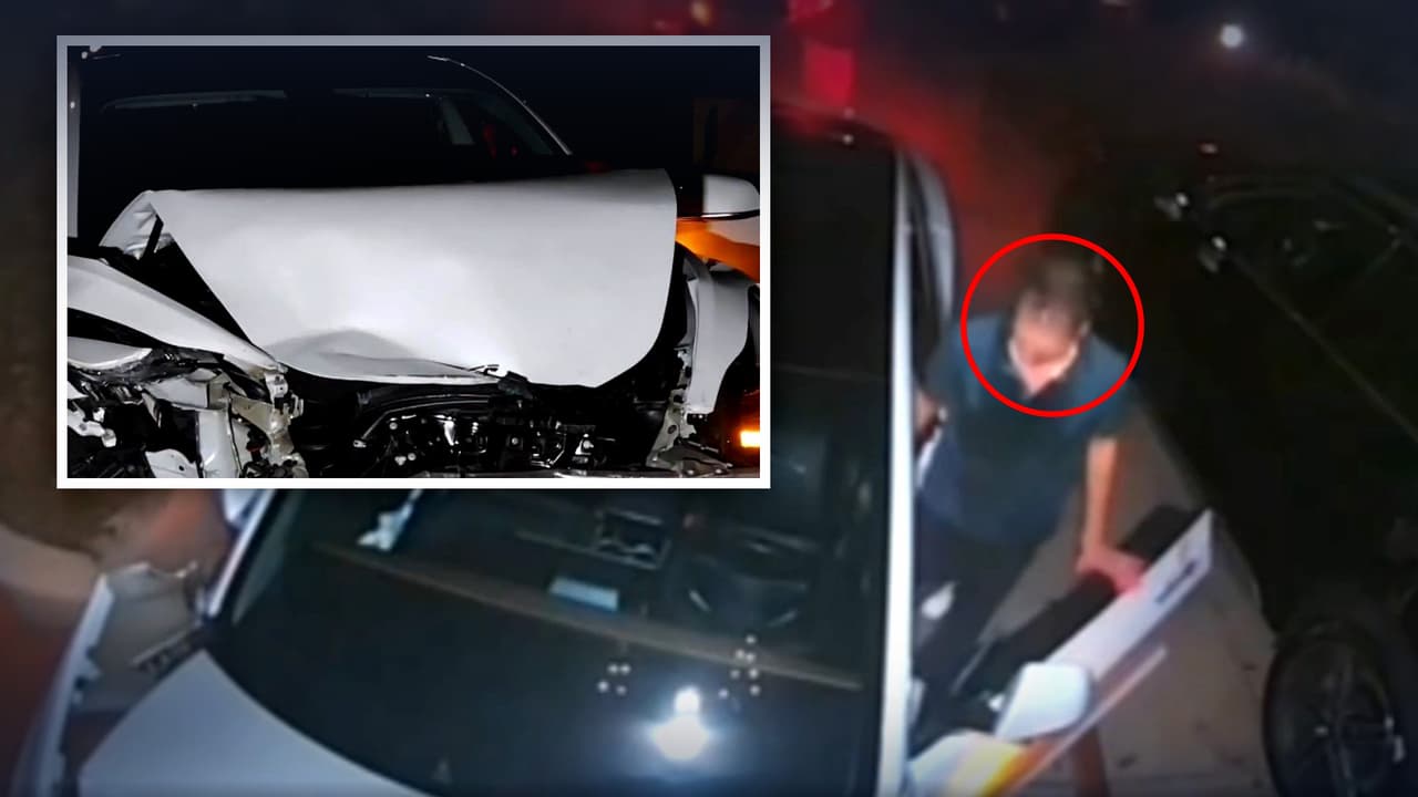 Hombre bajo sospecha de DUI golpea varios autos con su Tesla en Silver Lake; dos personas resultaron heridas 