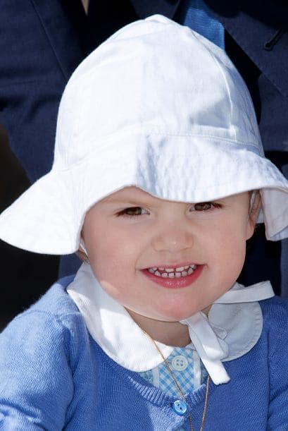 Siempre mostraba inmensas sonrisas.