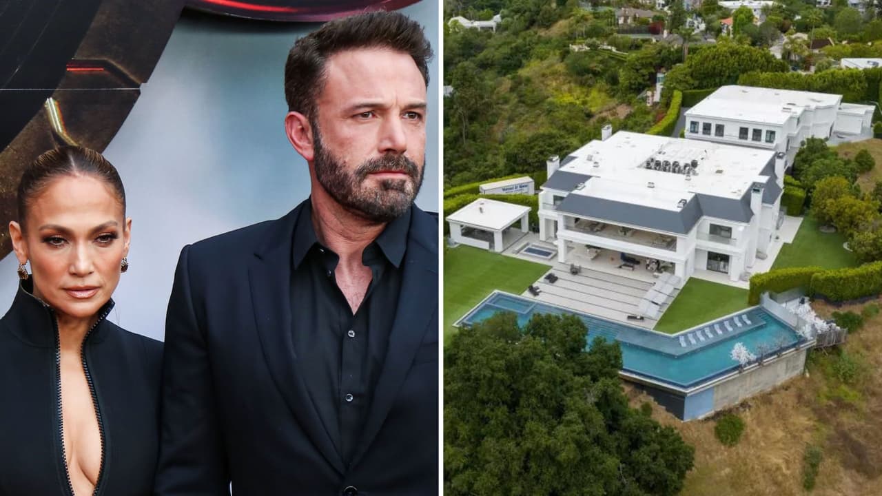 JLo y Ben Affleck compraron su actual mansión en mayo.