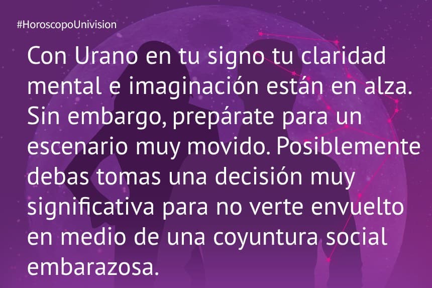 Tauro 13 de enero de 2020