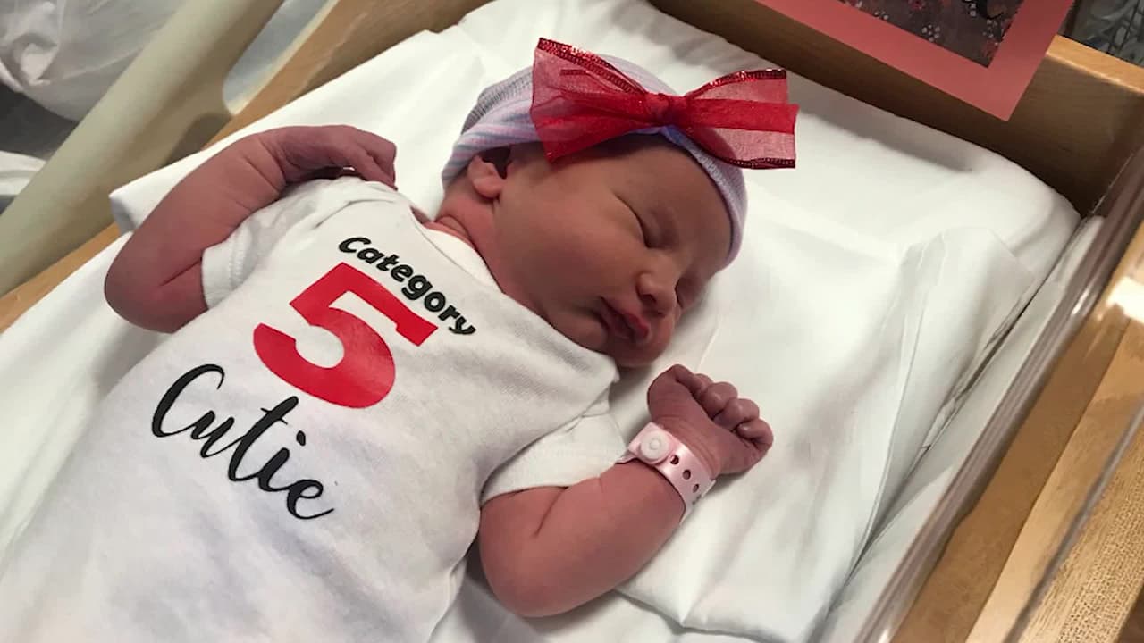 Estos seis bebes nacieron en Florida a causa del huracán Dorian