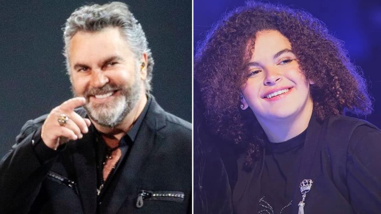 Lucerito imita baile de su papá Manuel Mijares en pleno concierto: así fue el simpático momento