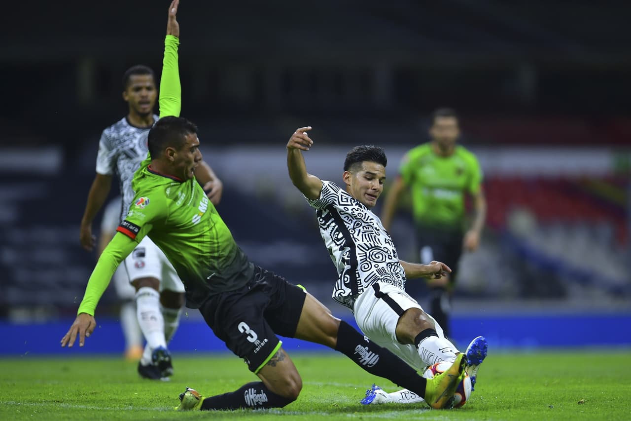 Con goles de Emanuel Aguilera y Roger Martínez, América vence 2-0 a Bravos y se adueñan de los tres puntos.