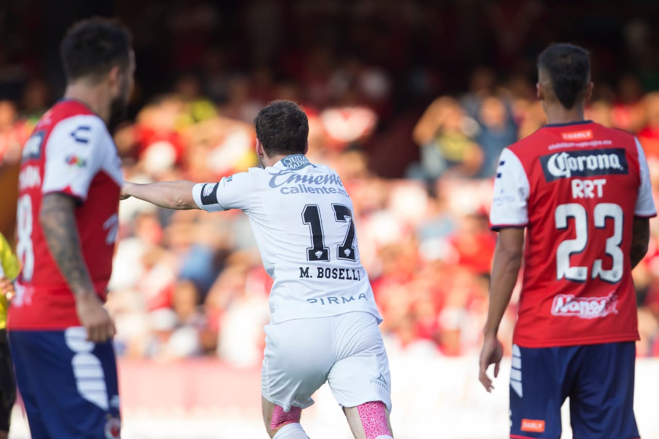 Así fue como al minuto 43 del primer tiempo, Mauro Boselli anotó para León el 0-1. El argentino llegó a ocho goles en el torneo.