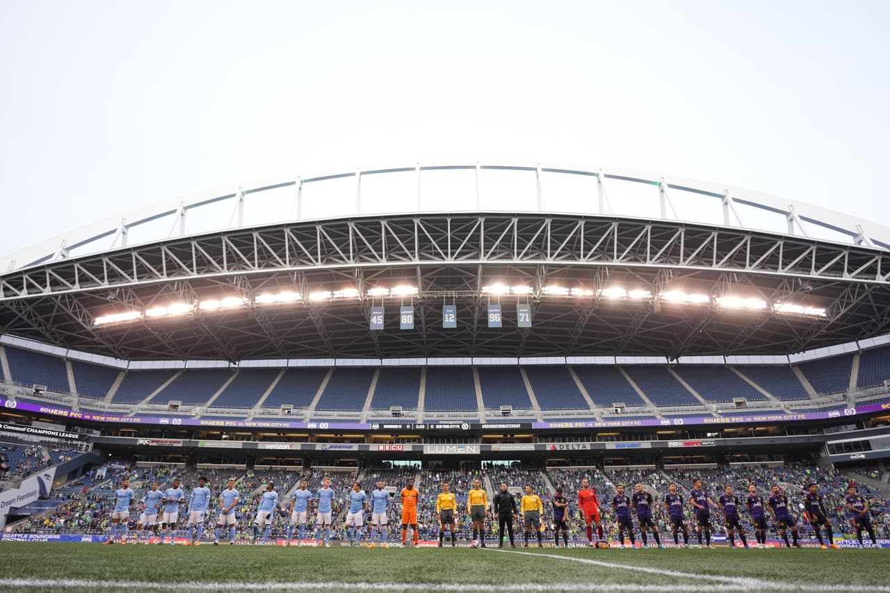 Seattle Sounders recibía a New York City FC en el Lumen Field para la Semifinal de Ida de la Concacaf Liga de Campeones.