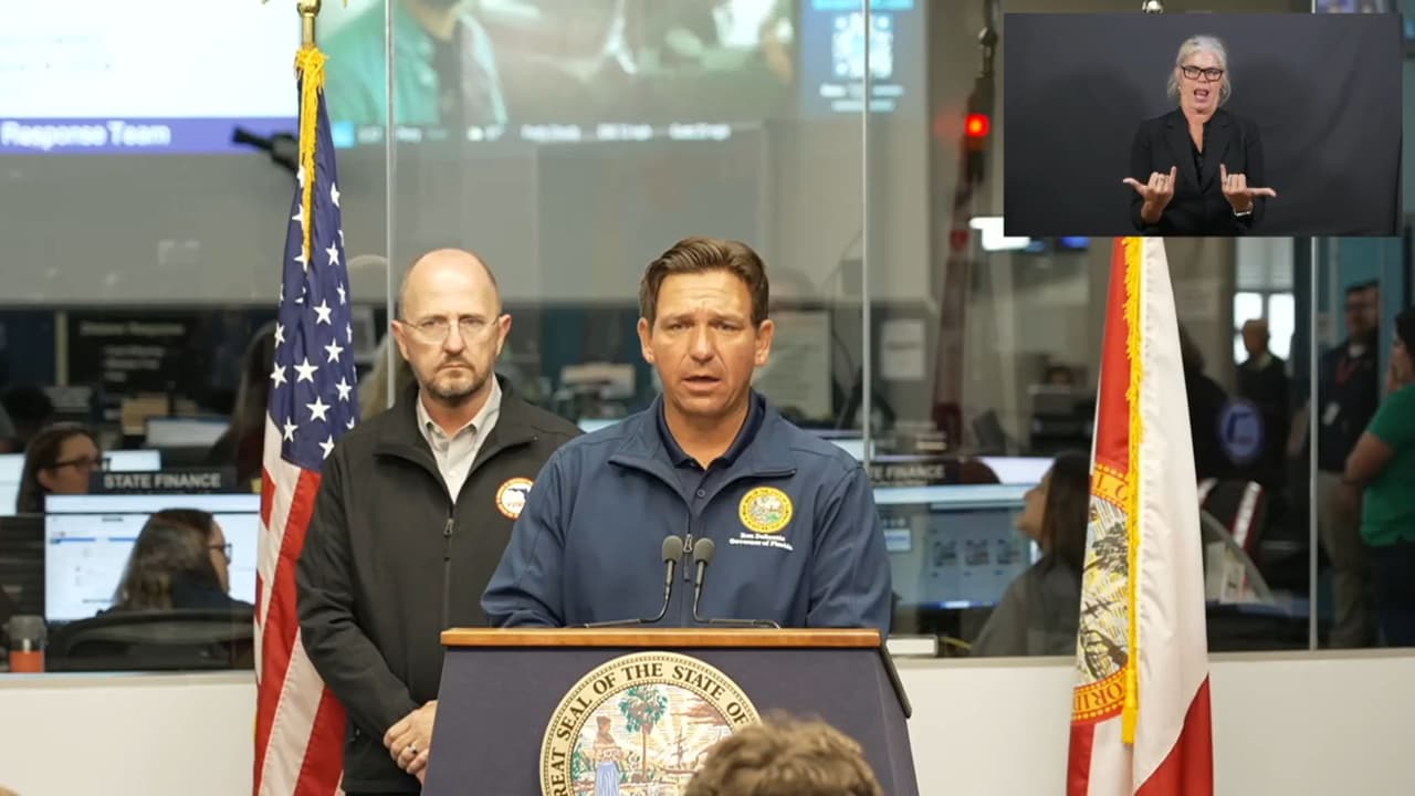 Inundaciones y apagones inminentes por impacto de Debby como huracán: DeSantis