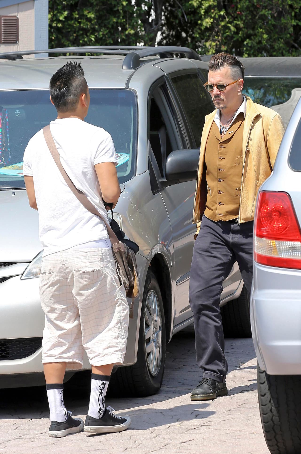 Pero esta vez Johnny no estaba de muy buen humor.