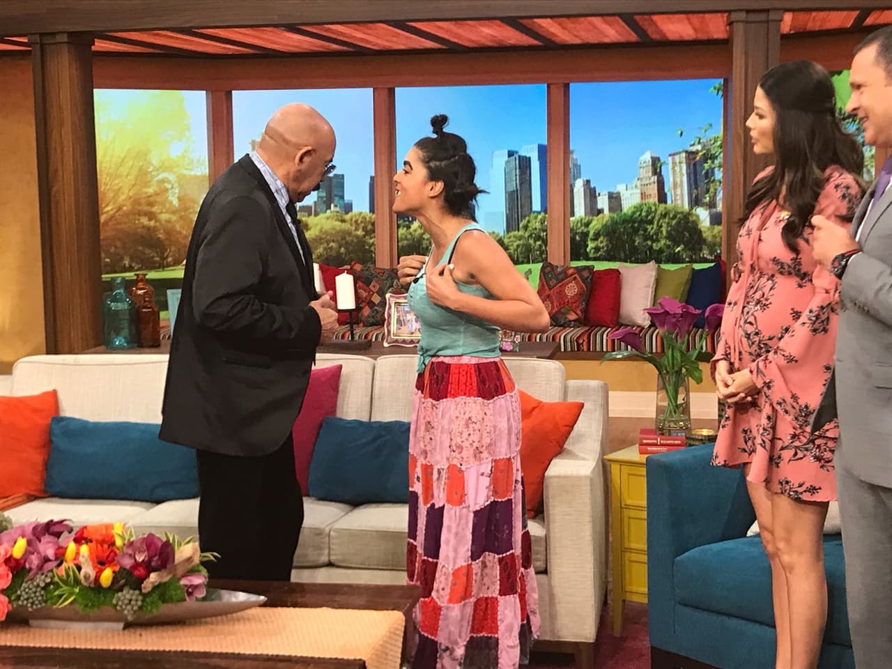 Oscar D'León no estaba muy convencido, pero Mela tenía más argumentos a su favor.