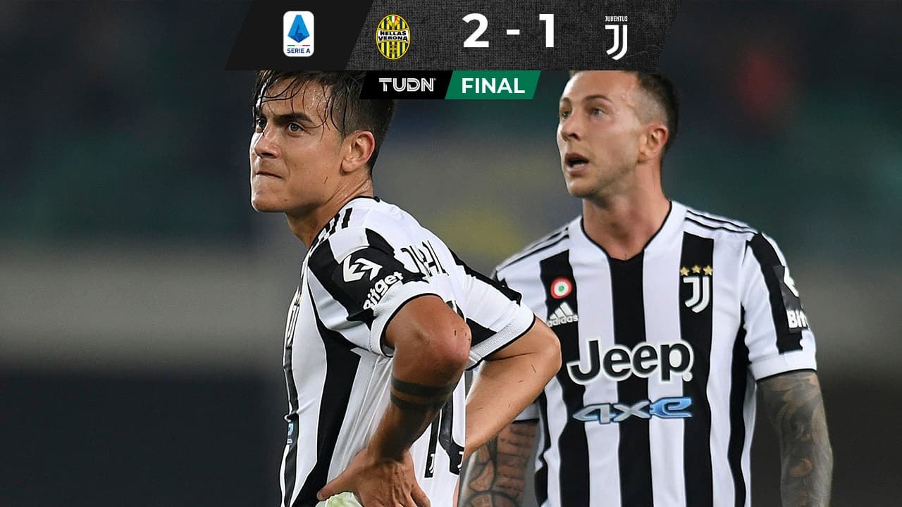 Juventus sufre derrota ante Verona pese a gol de McKennie