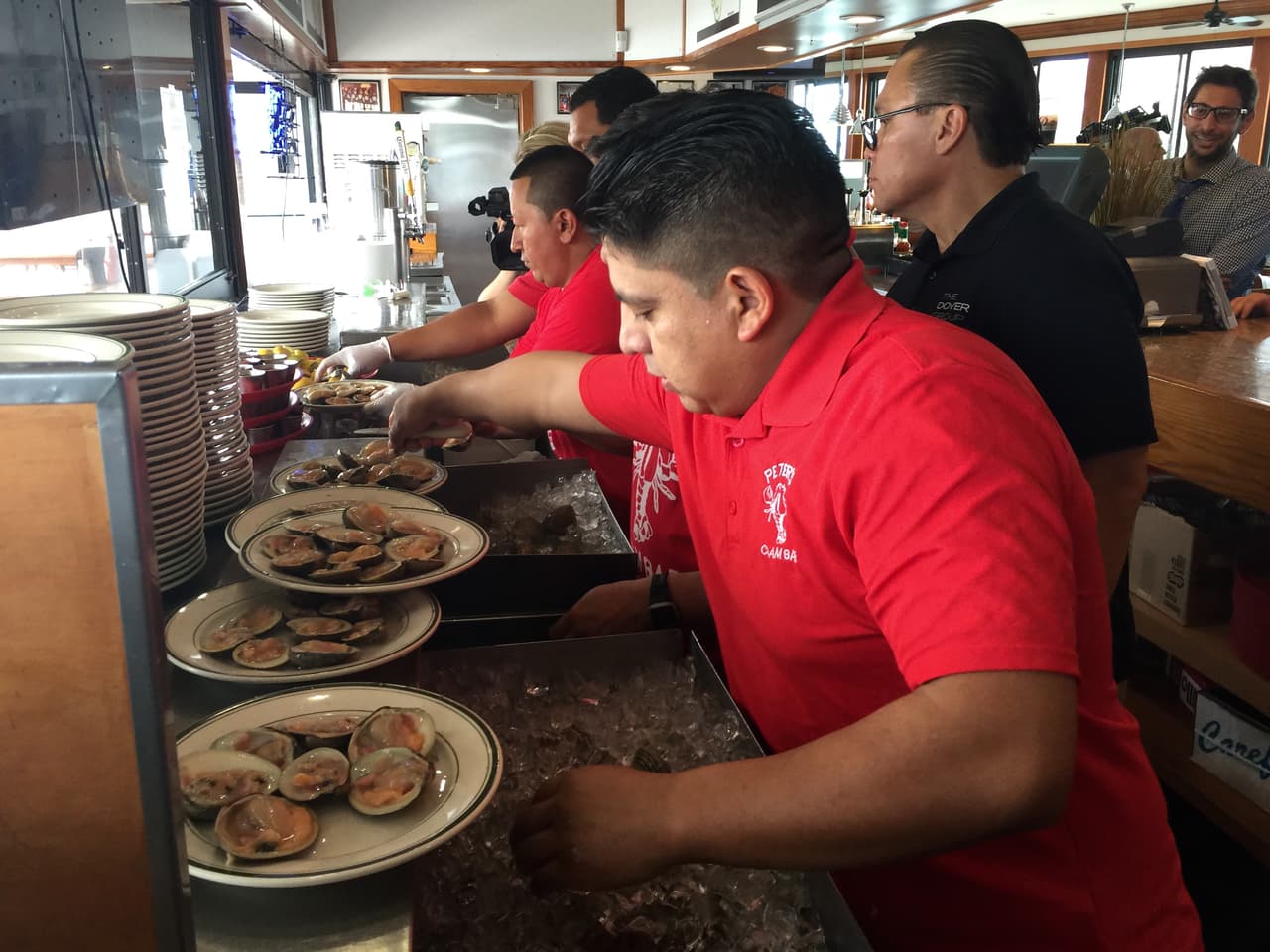 Un restaurante en Nueva York
