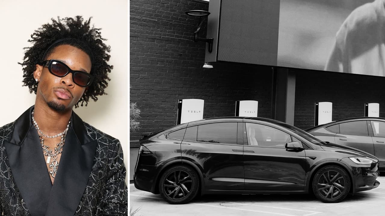 Descubren en LA cadáver en Tesla con placas de Texas registrado a nombre del cantante D4vd