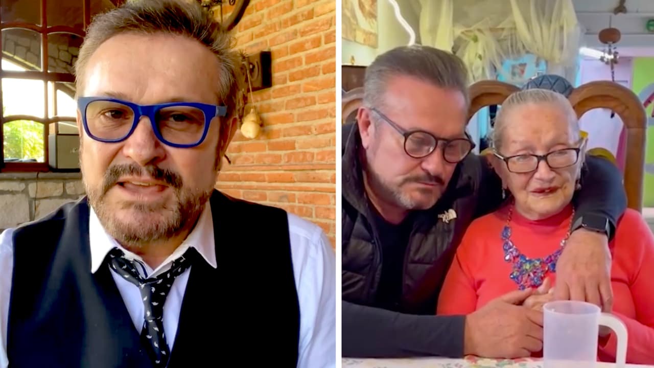 Al borde del llanto, Arturo Peniche habla sobre la salud de su madre: tiene Alzheimer