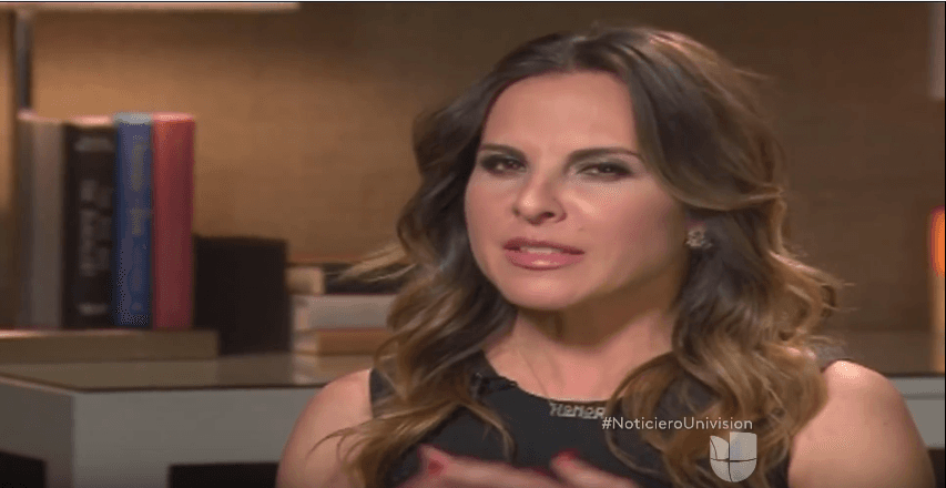Kate del Castillo: no aplaudo, no glorifico y no estoy enganchada a "El Chapo"