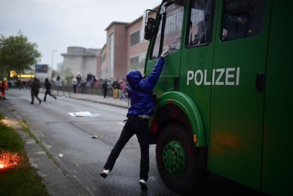 Este 1 de mayo, su lema fue "Un buen trabajo, una Europa social".