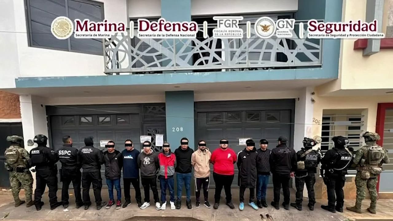 México realiza operativo contra la red del CJNG en tres estados con cateos simultáneos